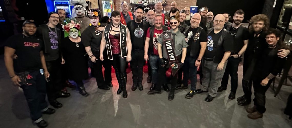 On January 7th, Atons alumni Del, the 2023 Mr. Twin Cities Leather, hosted an event for the visiting Iowa Leather title holders.